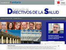 Tablet Screenshot of directivos.publicacionmedica.com